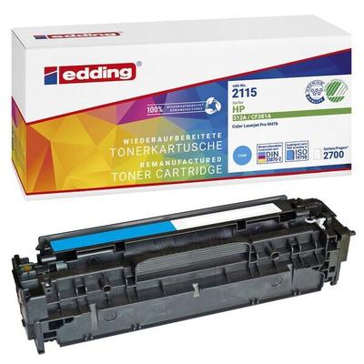 Edding Toner ersetzt HP »HP 312A« CF381A cyan Image