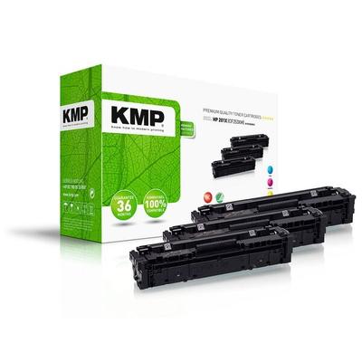 KMP Toner-Set ersetzt HP »HP 210X« CF253XM cyan, magenta, gelb blau Image