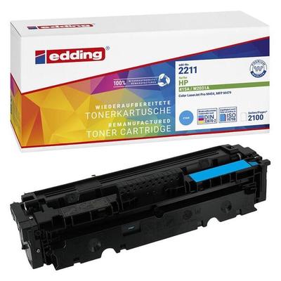 Edding Toner ersetzt HP »HP 415A« W2031A cyan blau