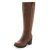 Weitschaftstiefel LASCANA, Damen, Gr. 41, XL-Schaft, braun, Obermaterial: 100% Lederimitat. Futter: 100% Textilmaterial. Decksohle: 100% Textilmaterial. Laufsohle: 100% Synthetik, unifarben, elegant, Schuhe Weitschaftstiefel Reißverschlussstiefel,...