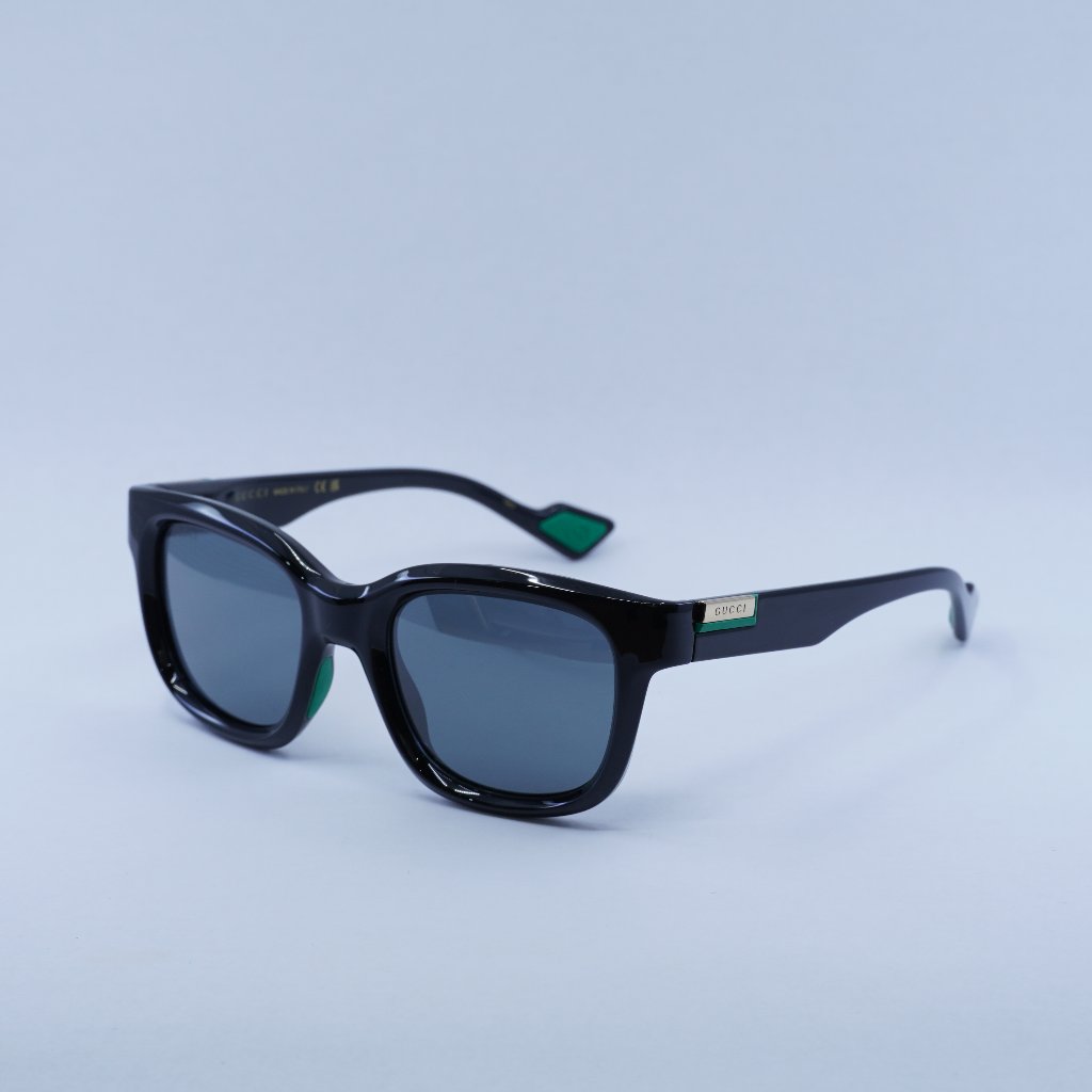 Gucci Accessories | Gucci Gg1621s 001 Sunglasses Black Frame, Grey Lenses - Lowest Price! | Color: Black/Gray | Size: 53 - 21 - 145
