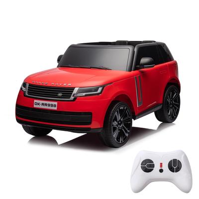 Ride On Car Licensed Land Rover w/Remote Control Red