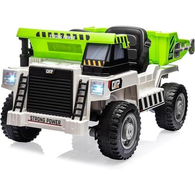 Ride On Dump Truck, 4 Wheeler Toy, Ride On Toys for Kids,12V Ride On Car with Remote Control