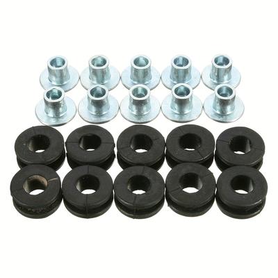 TEMU Motorcycle Frame And Accessories: Rubber Bushings And Metal Spacers For Shock Absorption And Mounting Image