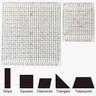 5 in 1 Quilt Cutting Template, Slotted Rulers for Quilting and Sewing Quilt Strip Rulers for Fabric Precise Cutting