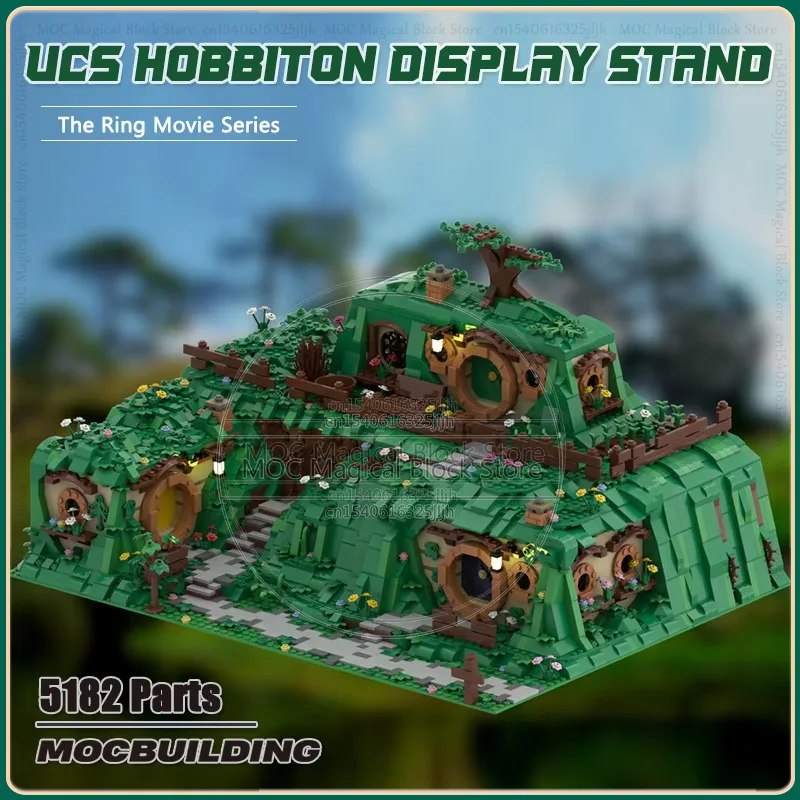 UCS Hobbiton Moc Bausteine Unerwartete Sammeln Und Ausstellungsstand Technologie Ziegel DIY Montage Sammlung Spielzeug Weihnachten Geschenk Image