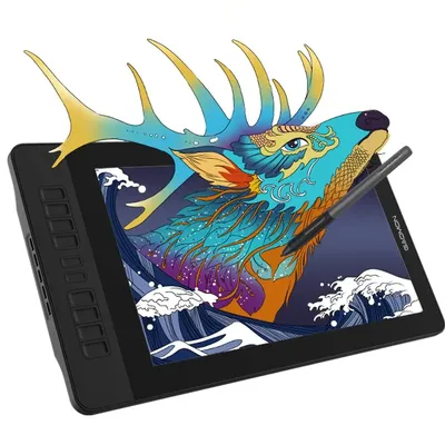 GAOMON Pen Display PD1561 15.6 Inches IPS HD Graphics Drawing Tablet Monitor 72% NTSC support Tilt