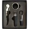 4Pcs Wine Opener Set with Corkscrew Wine Stoppers & Other Accessories Case Lever Bottle Opener Kit