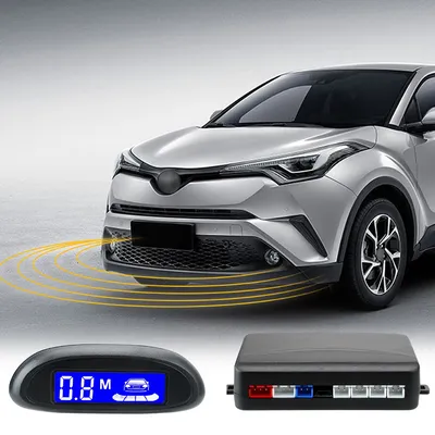 Buzzer Detector System Car Reversing Radar Car Automatic Parktronic Parking Sensor System LCD Cars