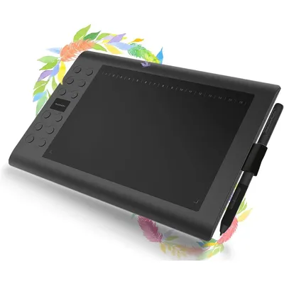 GAOMON M106K PRO 10'' Graphics Drawing Tablet with 8192 Levels Tilt Supported Battery-free Art