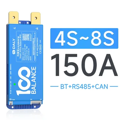 Daly BMS 8-17S 8-24s German US Shipping Smart bms wifi bms Active balance BT 4-8S 200A 100A 150A