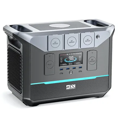 DaranEner NEO1500 PRO Portable Power Station 1800W 1382Wh Backup Lithium Battery Solar Generator for