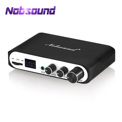 Nobsound M3 Mini Bluetooth 5.0 Digital Amplifier Home/Car/Marine Speaker Amp TPA3116 Class D Bass