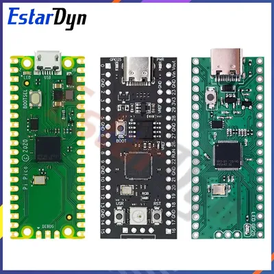 Estardyn Raspberry Pi Pico Board RP2040 Dual-Core 264 KB ARM Low-Power-Mikrocomputer Image