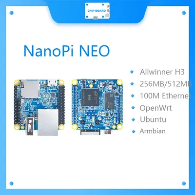 NanoPi NEO Open Source Allwinner H3 Entwicklungsboard Super Raspberry Pie Quad-Core Cortex-A7 DDR3 Image