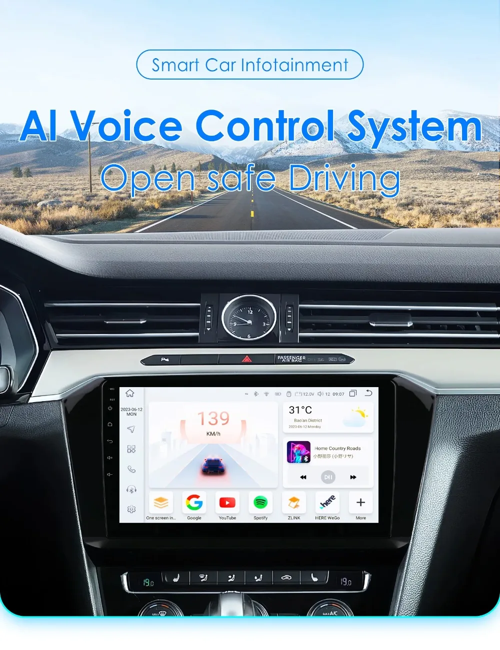 Android Car Multimedia Radio for VW Volkswagen Passat B8 2015 -2020 Carplay Autoradio Android Auto Stereo GPS 7862 Screen Player Image