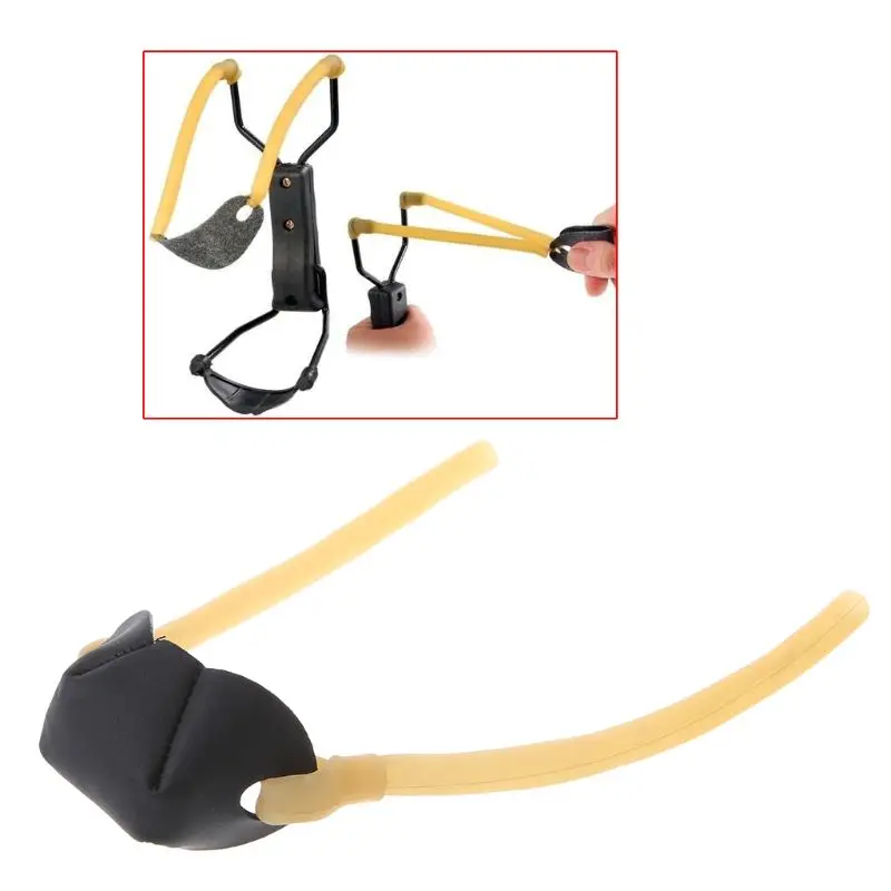 Schleuder band gruppe traditionelle Gummi latex bänder katapultieren leistungs starke Taschen jagd Image