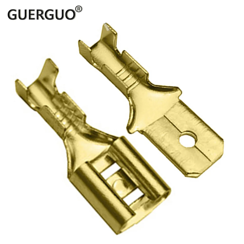 2.8/4.8/6,3mm Crimp klemmen isolierte Dichtung elektrische Kabel verbinder Crimp klemmenst ecker Sortiment Kit Image