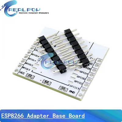 ESP8266 Serielle WIFI-Modul-Adapterplatte ESP8266 Weiße Baseboard Gilt für ESP-07 /ESP-12E / ESP-12F Image