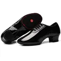 Scarpe da ballo per bambini da interno scarpe da ballo professionali per ragazzi scarpe da ballo per uomo pratica latina valzer salsa scarpe da ballo per uomo in pelle