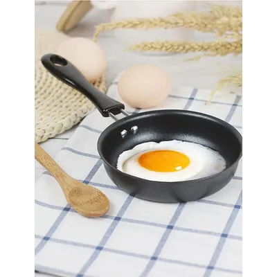 Pan Frying Egg Skillet Pot Mini Cooking Omelette Pans Nonstick Non Iron Stick Saucepan Fry Omelet Cast Pancake Pots 12cm