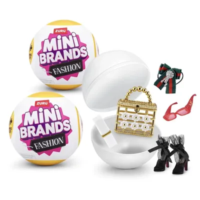 Surprise Ball Fashion Mini Brands Gashapon Capsule Toy Mystery Box Shoes Hats Bags Charms Miniature Ornaments Figure Accessories