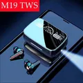 Auricolare M19 Auricolare TWS Intelligente Touch Control Cuffie wireless compatibili con Bluetooth Display LED impermeabile con microfono