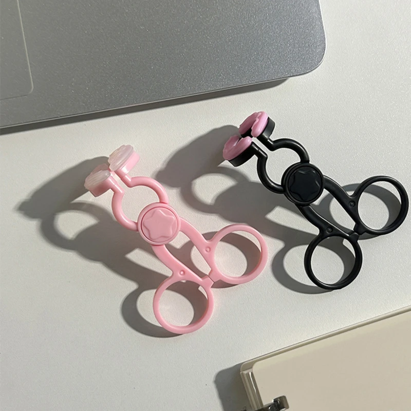 Pince spéciale en plastique et Silicone pour lentilles de Contact, dissolvant d