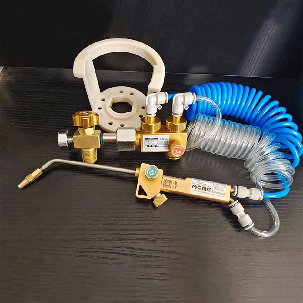 Kassetten gelenk Schweiß pistole hochwertige Aluminium legierung Flammen werfer Klimaanlage Reparatur Schweißen Kupfer Schweiß pistole 1500 ℃ Image