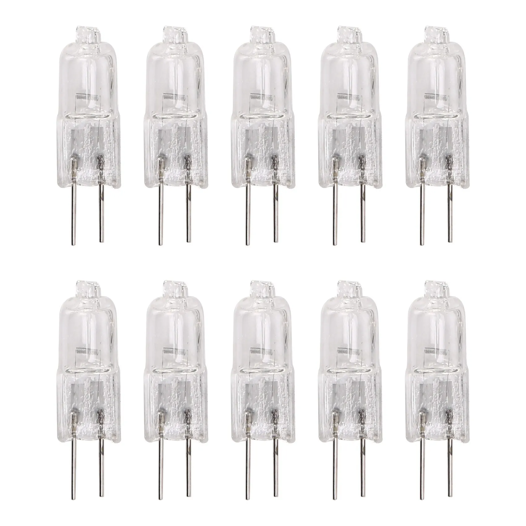 10 x g4 Halogenlampe Beleuchtung 10w warmweiß