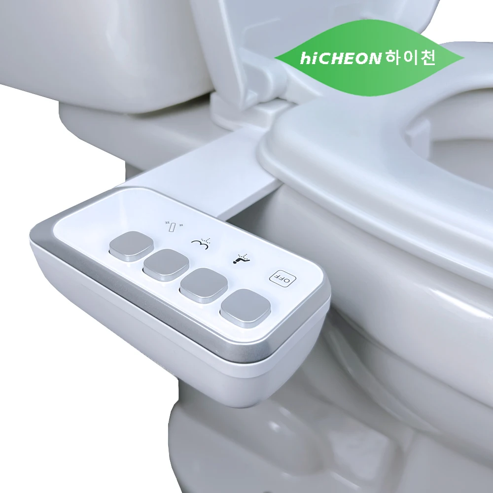 Bidet-Toilettensitz, Bidet-Aufsatz, abnehmbare Struktur, einfach zur Wartung, Dual-Düsen-Reinigung, ansteckbare Bidet-Bidets