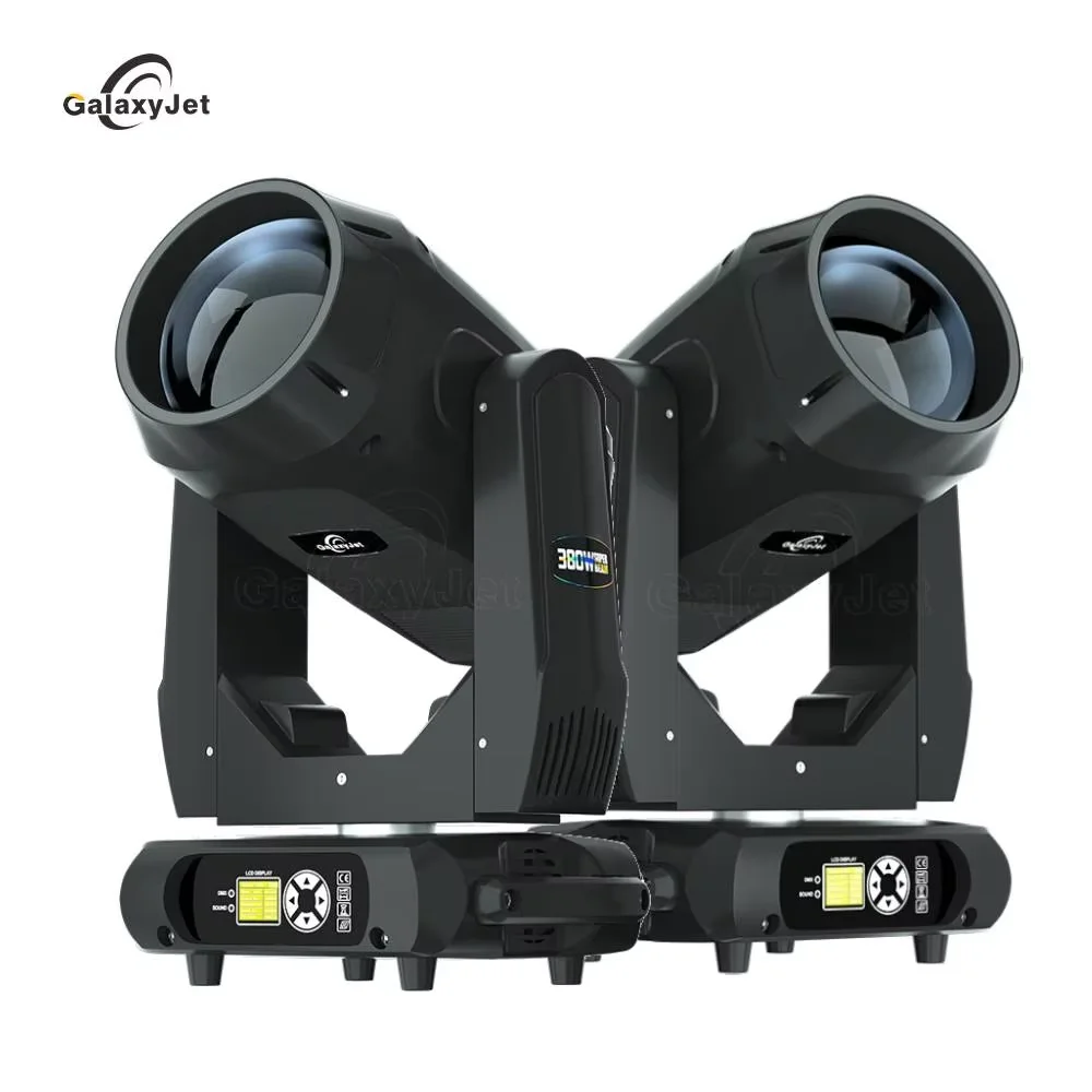 GALAXYJET 2PCS Birne 380W Strahl Moving Head Licht DMX512 Für Disco DJ Musik Ball Party Nachtclub Beruf Image