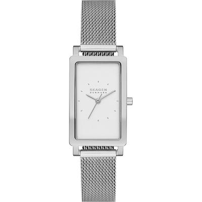 Skagen Hagen Silber Damen Armbanduhr SKW3096