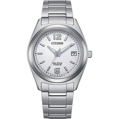 Citizen Silber Damen Armbanduhr FE6151-82A