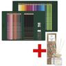 50-tlg. Farbstifte-Set »Polychromos & Pitt Graphite Matt« inkl. Raumduft »Essent grau, Faber-Castell