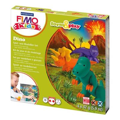 FIMO Modelliermasse »FIMO Kids Dino«, 15.5x2.2x15.5 cm Image