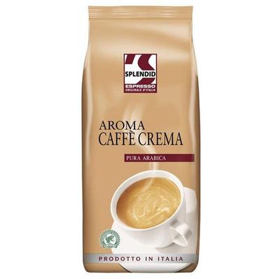SPLENDID Espresso ganze Bohnen Aroma Caffé Crema 1000 g braun