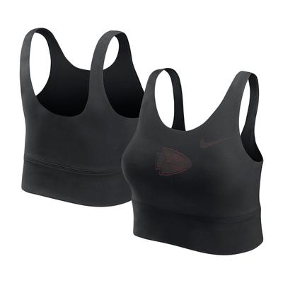 Kansas City Chiefs Nike Alate Longline Sport-BH - Damen Image