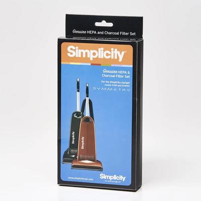 Simplicity Genuine HEPA Media and Charcoal Filter Set for Symmetry Premium #SSPF, 4 Sets