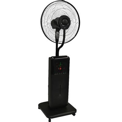 CoolZone by SunHeat CZ500 Ultrasonic Dry Misting Fan with Bluetooth Technology, Black