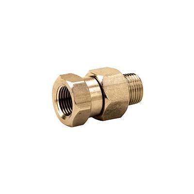 JE Adams High Pressure Brass Swivels - 3/8 MPT x 3/8 FPT #7080