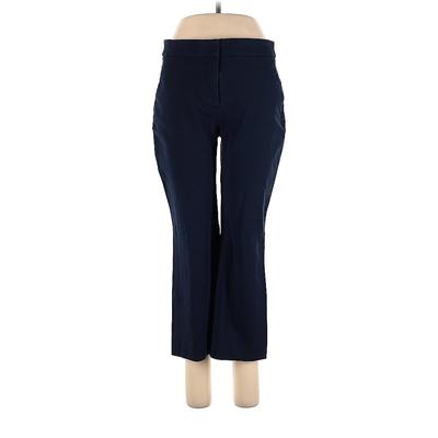 J.Crew Dress Pants - High Rise: Blue Bottoms - Women's Size 10