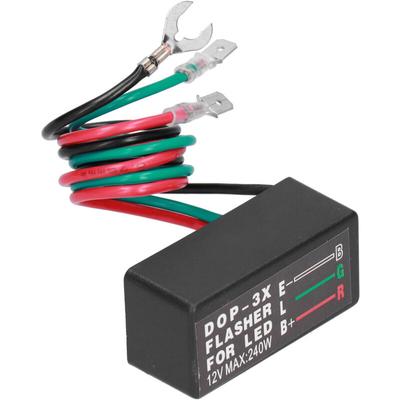 ZY - Jeffergarden Blinkrelais DOP-3X 12VDC 20A Universal led Blinker Blinkrelais für Auto Motorrad Image