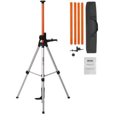 Laser-Wasserwaagen-Stativ, 1/4'-20 & 5/8'-11 Gewindehalterung, 40,94-133,85 Zoll Höhenverstellung