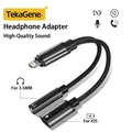 Per iOS a 3,5 mm 2 IN 1 Adattatore jack audio per cuffie Aux Adattatore cavo di ricarica per Apple iPhone 14 13 12 11 X Pro Max SE