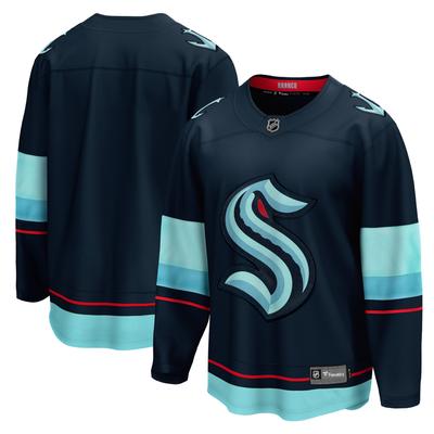 Seattle Kraken Fanatics Branded Breakaway Heimtrikot – Herren Image