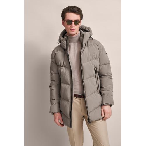 Parka BUGATTI Gr. 48, beige Herren Jacken wasser- und winddicht