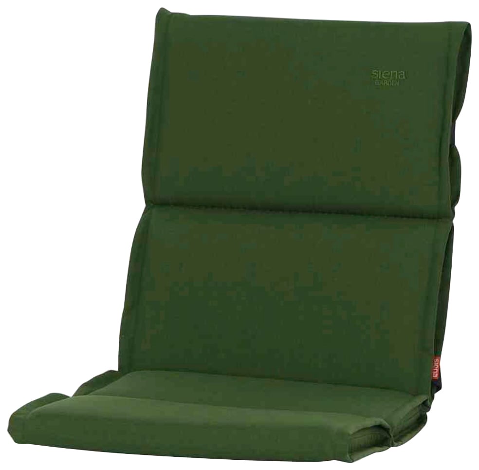 Polsterauflage SIENA GARDEN "Stella", grün, B:48cm H:6cm T:100cm, Olefin (Polypropylen), Polsterauflagen, Polsterauflage, B/T: 48x100 cm