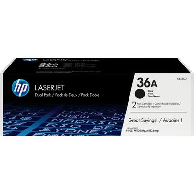 HP Tonerpatrone "36A" Tonerpatronen schwarz (schwarz 2)