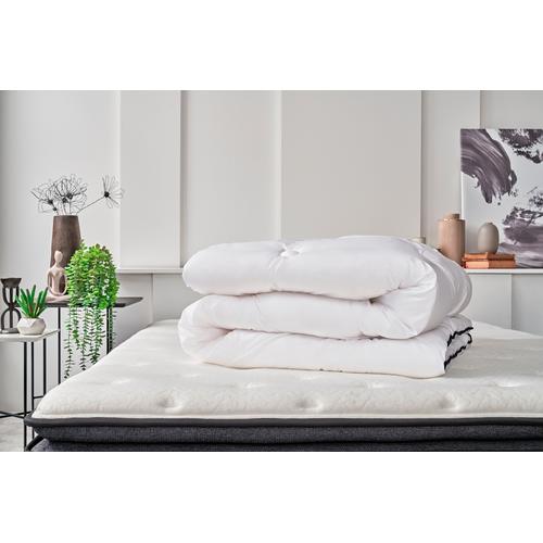 Microfaserbettdecke YATAS BEDDING ""Dacron Microfiber"" Bettdecken Gr. B/L: 200cm x 200cm, normal, weiß